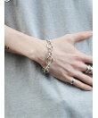 LHME WEB限定 リンクチェーンブレスレット(サージカルステンレス)