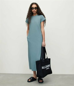 【SALE／50%OFF】ALLSAINTS (W)ANNA MAXI DRESS オールセインツ ワンピース・ドレス ワンピース ブルー【送料無料】