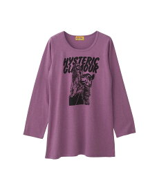 HYSTERIC GLAMOUR VISIT EGYPT Tシャツ ヒステリックグラマー トップス カットソー・Tシャツ ホワイト パープル ブラック【送料無料】