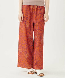 MILKFED. FLORAL WIDE PANTS MILKFED. ミルクフェド パンツ その他のパンツ ブラウン ネイビー ホワイト【送料無料】