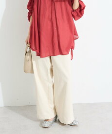 【SALE／20%OFF】CRAFT STANDARD BOUTIQUE 2WAYサロペットデニムパンツ/25SS クラフトスタンダードブティック パンツ ジーンズ・デニムパンツ ホワイト ブルー ネイビー