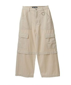 【SALE／60%OFF】Candy Stripper NAUGHTY CARGO PANTS キャンディストリッパー パンツ カーゴパンツ ホワイト ブラック【送料無料】