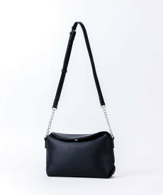 Legato Largo 【合皮/きれいめ/お呼ばれ/小さめ】ミニショルダーバッグ レガートラルゴ バッグ ショルダーバッグ ブラック ホワイト ゴールド シルバー【送料無料】