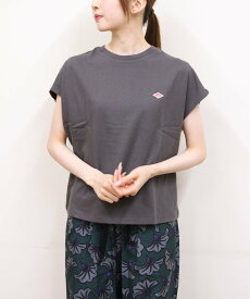 DANTON DANTON/(W)DANTON/DOLMAN SHORT SLEEVE TEE ステップス トップス カットソー・Tシャツ グレー ネイビー オレンジ ホワイト【送料無料】