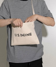 NUMBER (N)INE U.S. (N)INE CANVAS MINI SHOULDER BAG ナンバーナイン バッグ ショルダーバッグ ホワイト ブラック