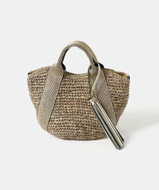 URBAN RESEARCH ROSSO VIOLAd'ORO ラフィア2WAYバッグ アーバンリサーチロッソ バッグ かごバッグ【送料無料】