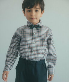 UNITED ARROWS green label relaxing チェックシャツ / キッズ 110cm-130cm ユナイテッドアローズ グリーンレーベルリラクシング トップス シャツ・ブラウス ブラウン ブルー
