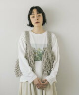 natural by clip 《natural by clip》《前後着用可能》3Gフリンジビスチェ スタディオクリップ トップス …