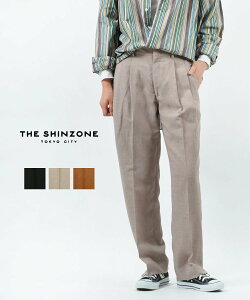 THE SHINZONE �U �V���]�[�� �������W �N���C�X���[�p���c MELANGE CHRYSLER PANTS �u���[�R���u���[ �p���c ���̑��̃p���c�y���������z