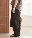 TWモクロディ スカート レイヤード パンツ