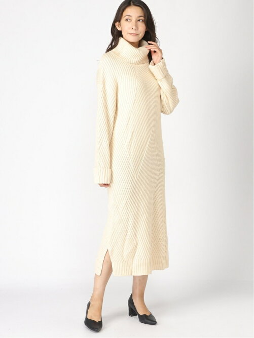 Interplanet Interplanet W バイヤス柄ジャガードオフタートルワンピース Rakuten Fashion 楽天ファッション 旧楽天ブランドアベニュー Ar25