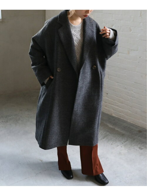 Ray Cassin ヘリンボーンビッグチェスターコート Rakuten Fashion 楽天ファッション 旧楽天ブランドアベニュー Bs35