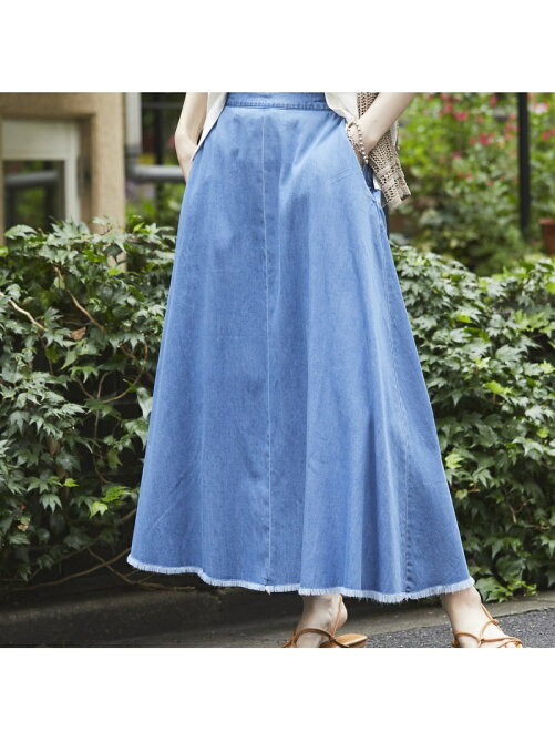 Un Dix Cors カジュアルコーデに最適 デニムフレアマキシスカート Rakuten Fashion 楽天ファッション 旧楽天ブランドアベニュー Df55 Un Dix Cors カジュアルコーデに最適 デニムフレアマキシスカート Rakuten Fashion 楽天ファッション 旧楽天ブランドアベニュー Df55