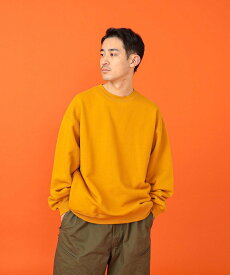 【SALE／40%OFF】BEAMS BEAMS / ワイド クルーネック スウェット ビームス アウトレット トップス スウェット・トレーナー グレー ゴールド【送料無料】