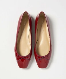 ODETTE E ODILE 【WEB限定】R スクエアバレエフラット10◎■↑ オデット エ オディール シューズ・靴 バレエシューズ シルバー ブラック レッド ベージュ【送料無料】