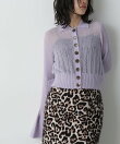 「STEVELOUR」アルパカ混フラワースリーブガーデ