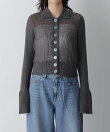 「STEVELOUR」アルパカ混フラワースリーブガーデ