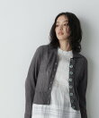 「STEVELOUR」アルパカ混フラワースリーブガーデ