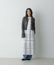 「STEVELOUR」アルパカ混フラワースリーブガーデ