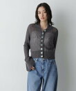 「STEVELOUR」アルパカ混フラワースリーブガーデ