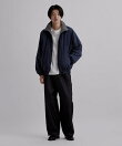【リバーシブル】スタンドカラーブルゾン