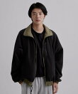 【リバーシブル】スタンドカラーブルゾン