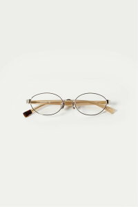 FETICO × BLANC METAL OVAL GLASSES �t�F�e�B�R �t�@�b�V�����G�� ���K�l �u���b�N�y���������z