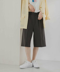 【SALE／70%OFF】KBF ストレートハーフパンツ ケービーエフ パンツ その他のパンツ ベージュ ブラウン グレー