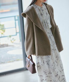 【SALE／30%OFF】VIS 【選べる着丈・洗える】フロントタック長袖ワンピース【WEB・アウトレット限定】 ビス ワンピース・ドレス ワンピース ホワイト ネイビー ブルー【送料無料】