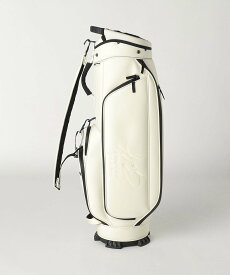 【SALE／40%OFF】UNITED ARROWS GOLF コーデュラ キャディバッグ ユナイテッドアローズ スポーツ・アウトドア用品 ゴルフグッズ ブラック ホワイト【送料無料】