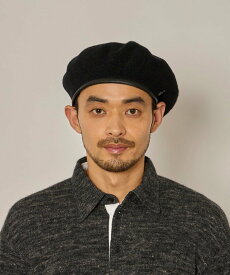 arth arth Ca Monty Beret / アース オーバーライド 帽子 ハンチング・ベレー帽 ブラック グレー【送料無料】