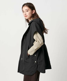 UNITED ARROWS ＜TICCA＞キルティング リバーシブル ポンチョ コート ユナイテッドアローズ ジャケット・アウター その他のジャケット・アウター ブラック【送料無料】