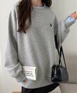 【U.S.POLO.USSN】レイヤード風配色スウェット