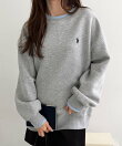 【U.S.POLO.USSN】レイヤード風配色スウェット