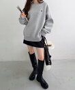 【U.S.POLO.USSN】レイヤード風配色スウェット