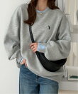 【U.S.POLO.USSN】レイヤード風配色スウェット