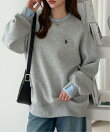 【U.S.POLO.USSN】レイヤード風配色スウェット