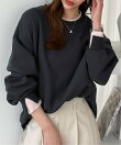 【U.S.POLO.USSN】レイヤード風配色スウェット