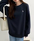 【U.S.POLO.USSN】レイヤード風配色スウェット