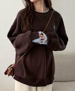 【U.S.POLO.USSN】レイヤード風配色スウェット