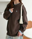 【U.S.POLO.USSN】レイヤード風配色スウェット