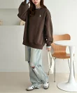【U.S.POLO.USSN】レイヤード風配色スウェット