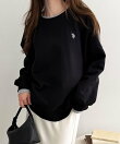 【U.S.POLO.USSN】レイヤード風配色スウェット