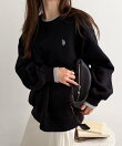 【U.S.POLO.USSN】レイヤード風配色スウェット
