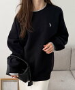 【U.S.POLO.USSN】レイヤード風配色スウェット