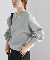 quaranciel quaranciel:＜洗濯機可能＞ポンチ ベーシック コンパクト スウェット シップス トップス スウ…