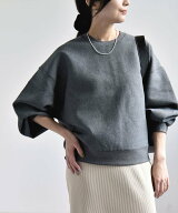 quaranciel quaranciel:＜洗濯機可能＞ポンチ ベーシック コンパクト スウェット シップス トップス スウ…