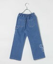 GOODデニムフレアパンツ/100-120cm展開/1051824