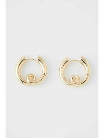 【SALE／30%OFF】SLY UNIQUE METAL HOOP ピアス スライ アクセサリー イヤリング ゴールド ブラック