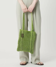 BEAUTY&YOUTH UNITED ARROWS メタルコード ミニ トートバッグ ビューティー＆ユース　ユナイテッドアローズ バッグ トートバッグ シルバー ゴールド ブラウン【送料無料】